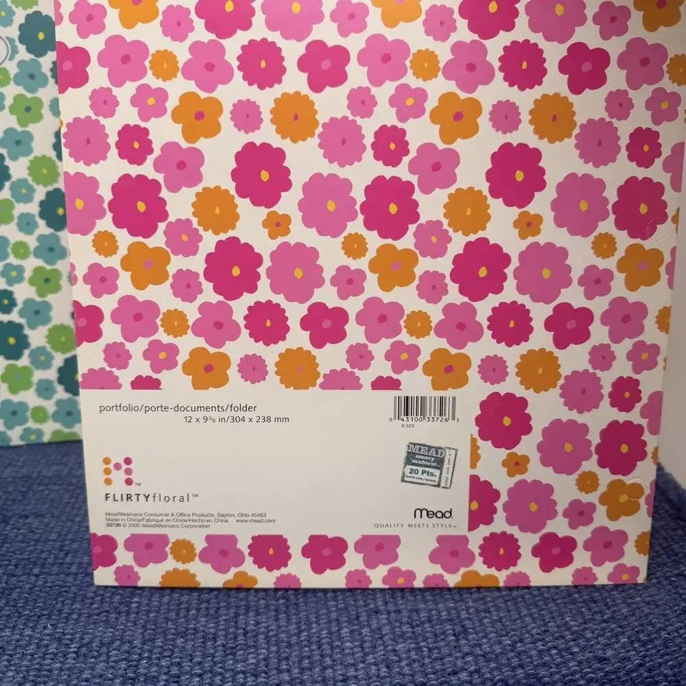 Set of 3 Disney Winnie The Pooh 3-Ring 2-Pocket Subject Folders School Supplies